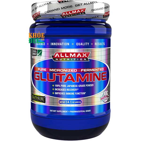 thuc pham bo sung glutamine Micronized Glutamine AllMax Nutrition