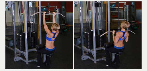 Underhand Cable Pull Downs