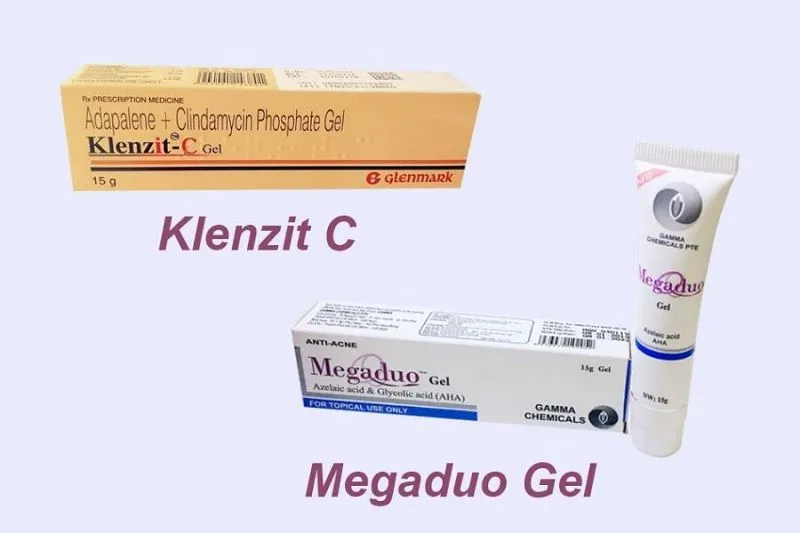 Cách kết hợp Megaduo và Klenzit C trị mụn hiệu quả