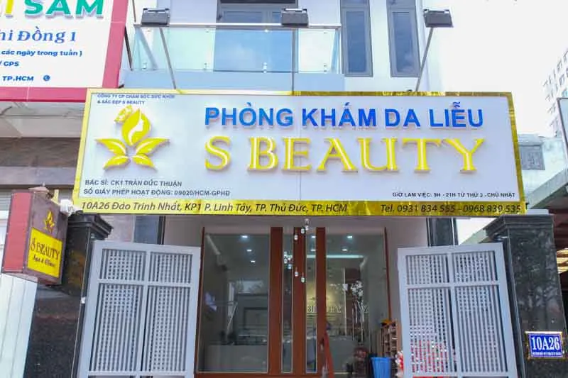 Phòng khám da liễu S Beauty Thủ Đức thông báo chuyển địa chỉ mới